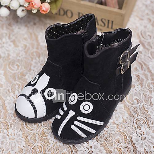 Childrens Cat And Dog Winter Boots Shoes