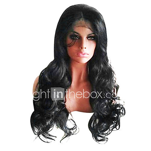 24 Fashion Wavy Hair Brazilian Remy Hair Full Lace Wig