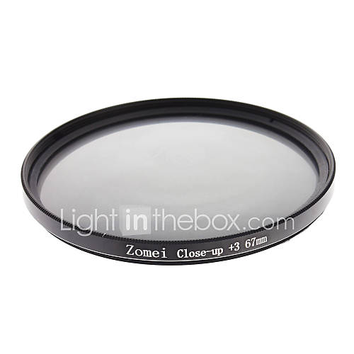 ZOMEI Camera Professional Optical Filters Dight High Definition Close up3 Filter (67mm)