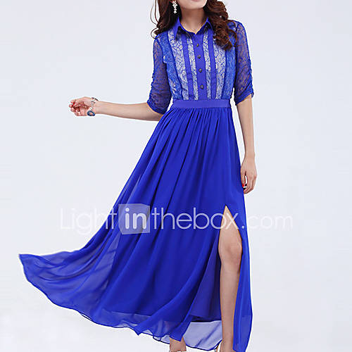 Zhulifang Womens Bohemian Style Chiffon Dress