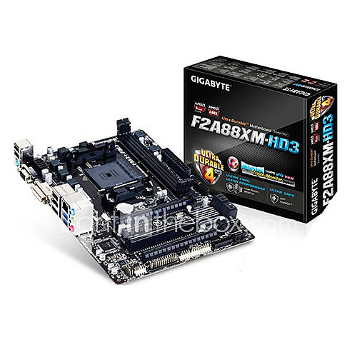 Gigabyte GA F2A88XM HD3 A88 Support 760K 6800K M ATX Motherboards for Desktop Comuputers