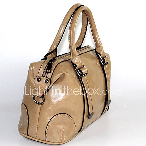 XIUQIU Womens Elegant Handbag(Khaki)