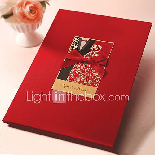 BrideGroom Design Guest Book (5 Pages)