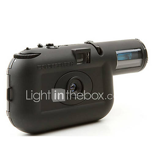 LOMO Colorsplash 35mm Instant Film Camera With Flash (Black)