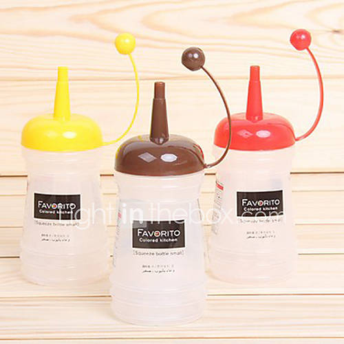 Japanese Style Plastic Small Sauce Holder Random Color, W6cm x L6cm x H16cm