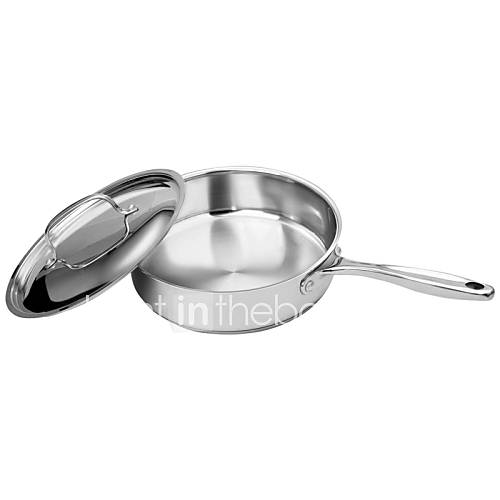 9.5 5 layer Sauté Pan, Stainless Steel, W24cm x L40cm x H9cm