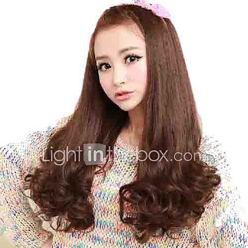 Capless Long Wavy Synthetic Average Stylish Wigs 3 Colors Available