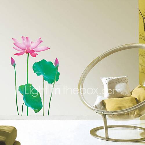 Vinyl Water Lily Wall Stickers Wall Decals