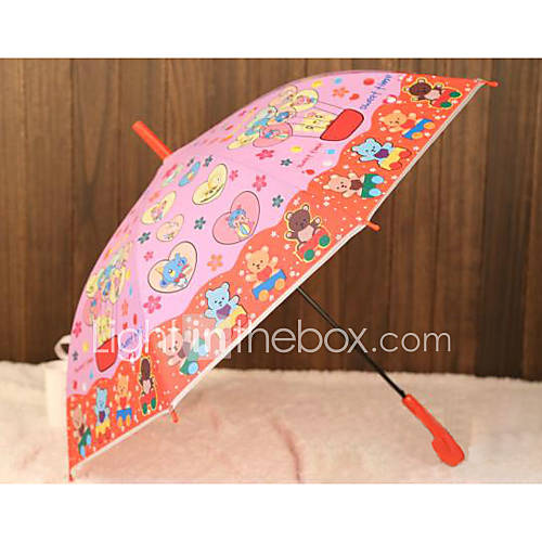 Childrens Transparent Cartoon Umbrella