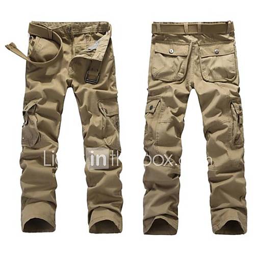 Mens Leisure Overalls Pure Cotton Pants