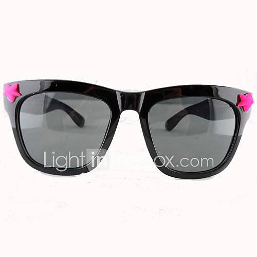 Womens Simple Square Frame Rose Star Rayban Sunglasses