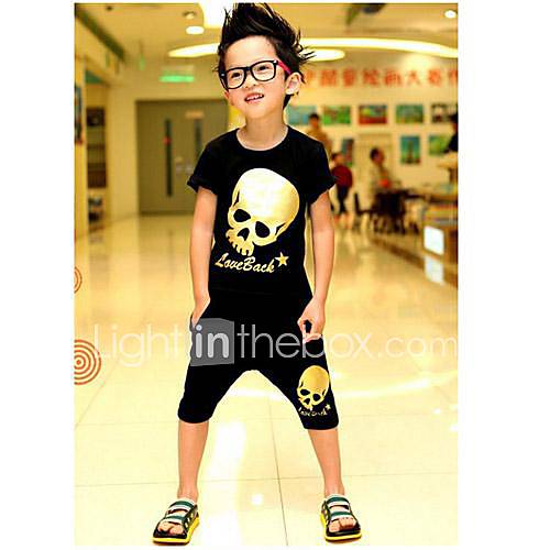 Boys Fashion T ShirtsShorts Sets Lovely Summer Two Pieces Sports Sets Clothing Set