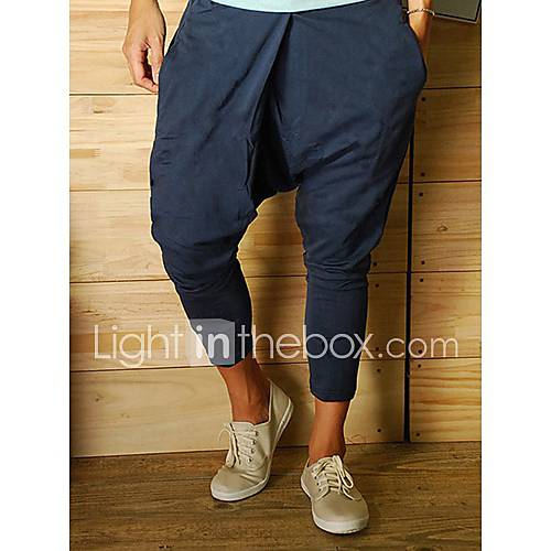 WK777 Unisex Sagging Harem Pants(Screen Color)