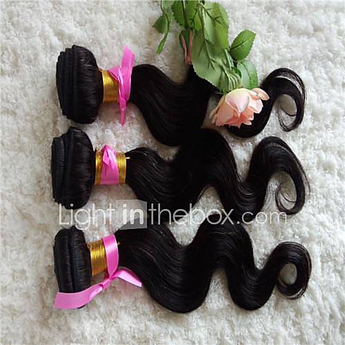 Well constructed Maylaysian Body Wave Weft 100% Virgin Remy Human Hair Extensions 30 Inch 3Pcs