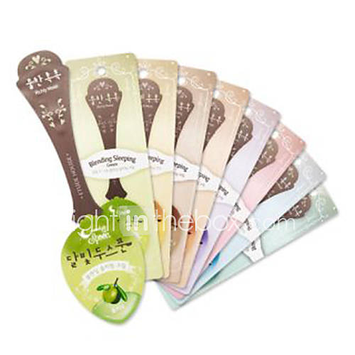 [Etude House] Moonlight Spoon Blending Sleeping Cream 1 day #1 Olive