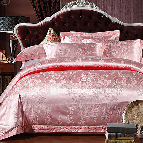 Mankedun Silk Cotton Bright Prospect 4 PCS Set Bedding