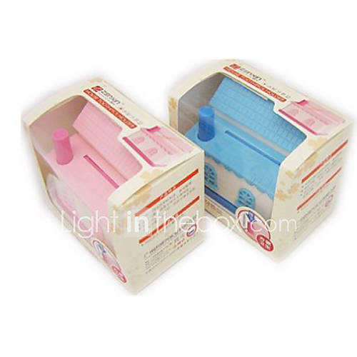 House Shaped Toothpick Holder Random Color, W6.5cm x L11cm x H9cm