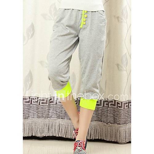 Womens Casual Fashioable Cute Leisure Cropped Trousers Pants