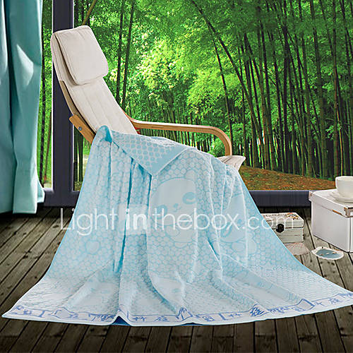Siweidi Comfortable Bamboo Fiber Jacquard Baby Towel(Screen Color)