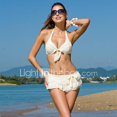 Womens Sexy Layered Ruffled Bikini