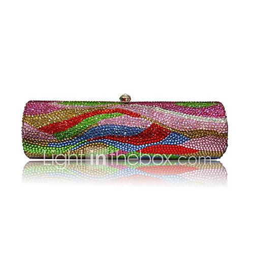 Women Colorful Rhinestones and Diamonds Evening Handbags/ Clutches More Colors Available