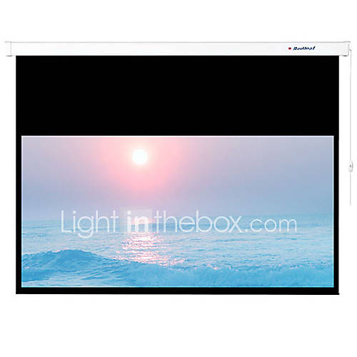 Redleaf 169 Screen 180 Inch White Plastic Bead Electric Screen Projection