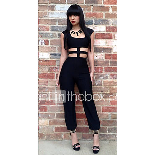 Womens Hottest Fashion Hollow Sexy Jumpsuit