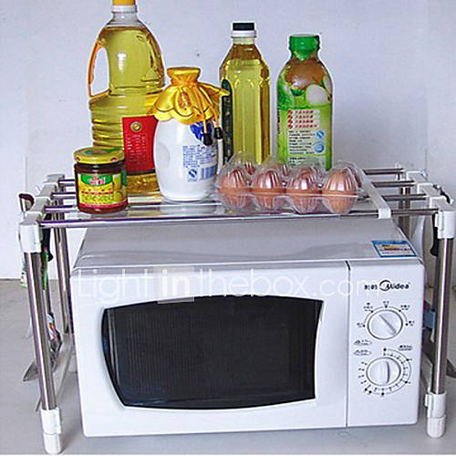 Multifunctional Microwave Storage Holder, W30.5cm x L50cm x H5cm