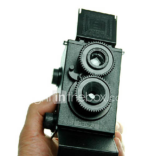 DIY Adoult LOMO Camera Science Twin Lens Reflex TLR Camera Holga Lomo