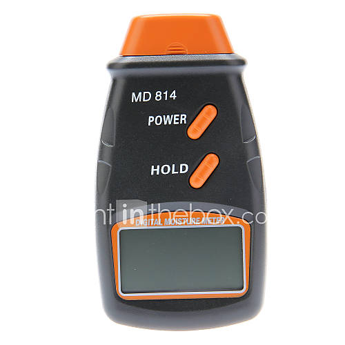 MD814 Digital Wood Moisture Meter Humidity Tester 4 Pin with LCD