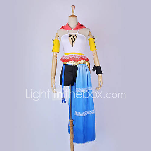 Final Fantasy 10X 2 Yuna Cosplay Costume