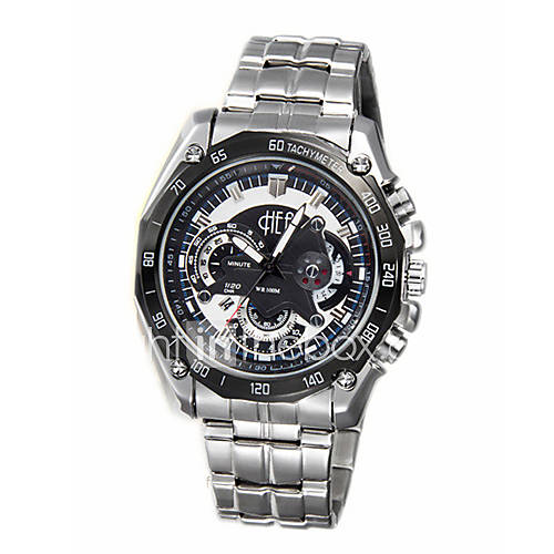 Loveshow Classic Sports 30M Waterproof Wristwatch RS13010BSB