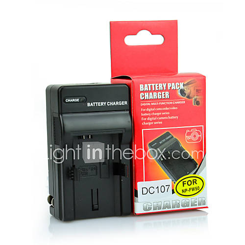 DSTE 7.4V 1950mAh NP FW50 Li ion Battery US Plug for Sony NEX 7 NEX 6 NEX 5 and More