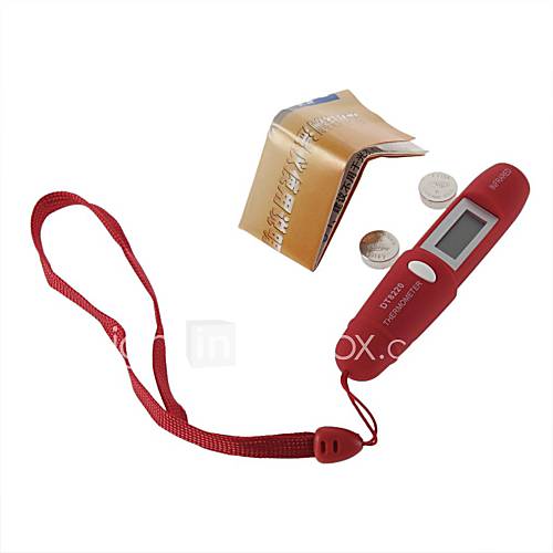 Non Contact Digital Infrared Temperature Mini Pocket IR Thermometer Pen Battery