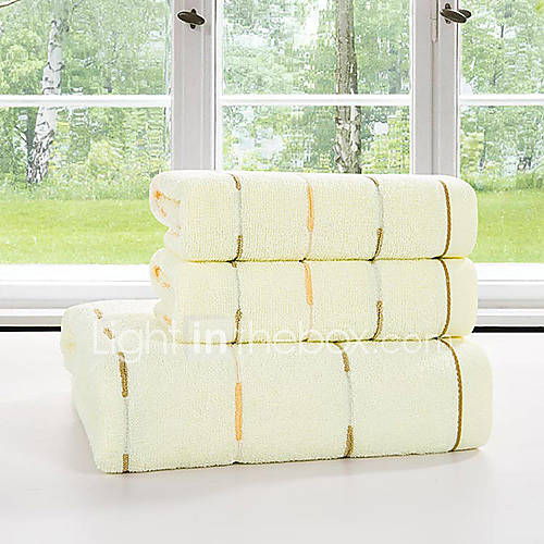 Siweidi Comfortable Cotton Jacquard Towel Set(Screen Color)