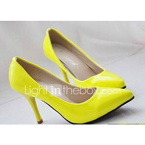 Sunfarey Womens Casual Candy Color Elegant Kitten Heel Shoes