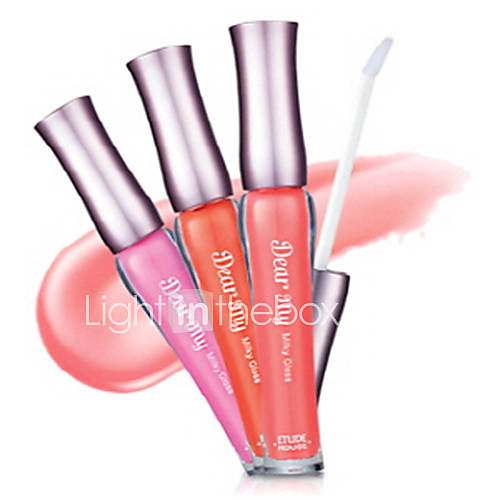 [Etude House] Dear My Milky Gloss 8 Colors #1 Peach Latte