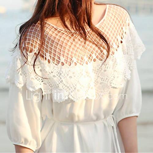 Womens Cut Out Lace Dress