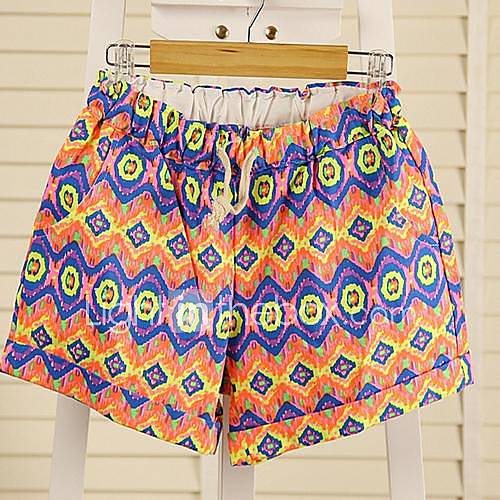 Womens Korean Fashion Slim Thin Shorts