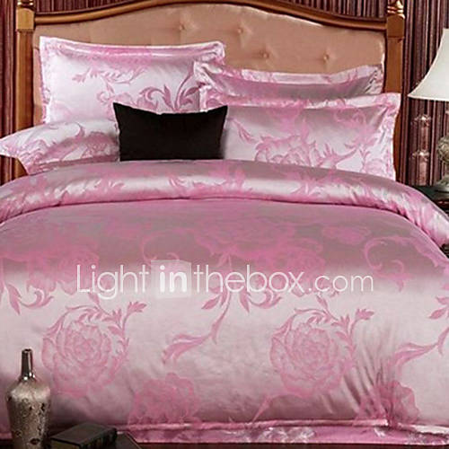 Flower Silk Bed Set Of Four SF00052