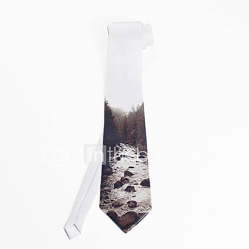 Mens Fashion Casual Vally pattern Tie