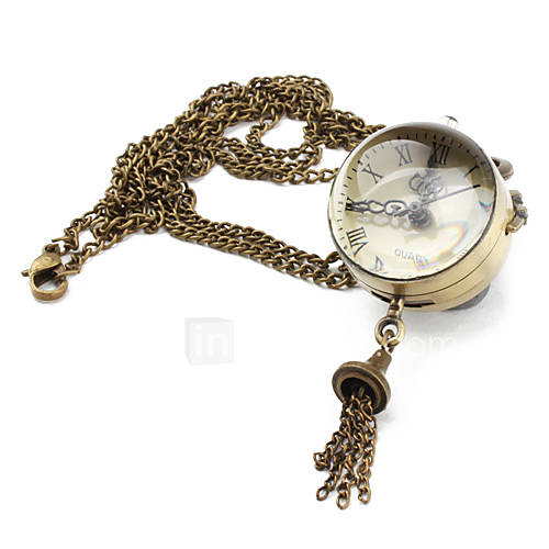 Glass Ball Pocket Watch