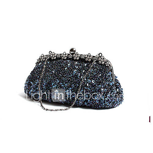 Kaunis WomenS Fashion Diamond Beaded Evening Bag(Screen Color)