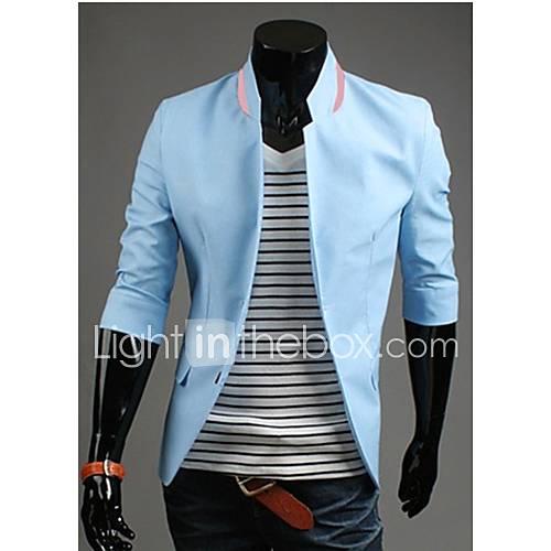 ZZT New Men Sleeve Slim Small Suit