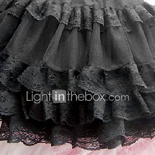 Elegant Princess Style Lace Sweet Lolita Cosplay Skirt
