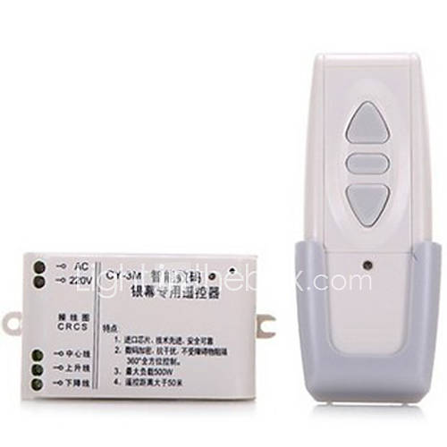 Universal Remote Control for Electric Projection Screen