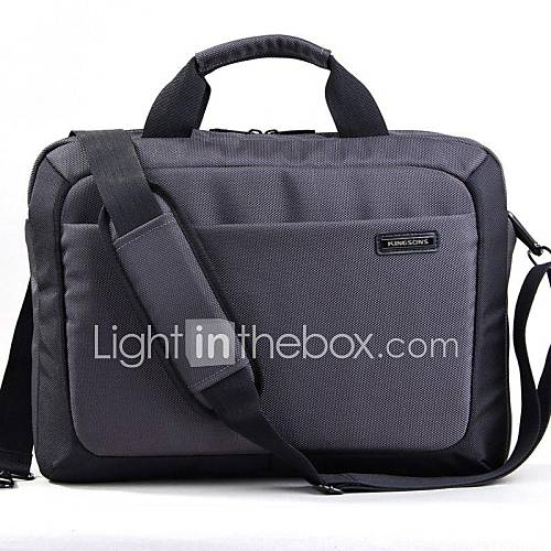 Kingsons Unisexs 14.1 Inch Fashionable Simple of Business Portable Laptop Messenger Bag