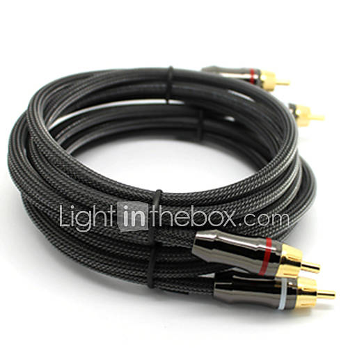 C Cable 2 RCA Male to Male Audio Cable(3M)