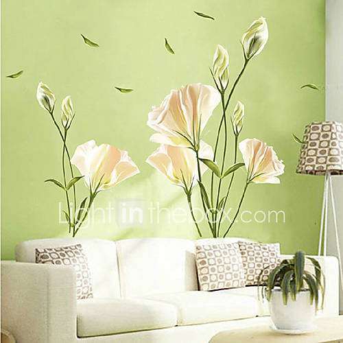 Floral Lily Wall Stickers