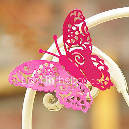 3 D Butterfly Shape Iron Wall Stickers